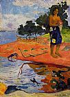 Paul Gauguin Famous Paintings - Haere Pape
